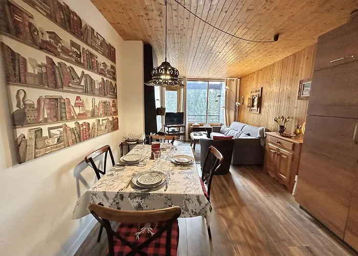 Appartement 2 Pièces + Coin Nuit, 4-6 Couchages Avec Balcon Et Parking à - Fr-1-597-191 Megève